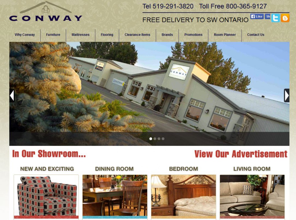Conway Furniture Website